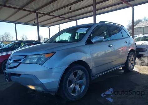 2009 Acura Mdx Sport Package из США, поврежденный, VIN 2HNYD28899H518267